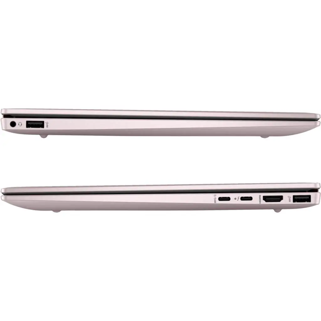 hp pavilion plus 14 core i5 13th gen both side ports view