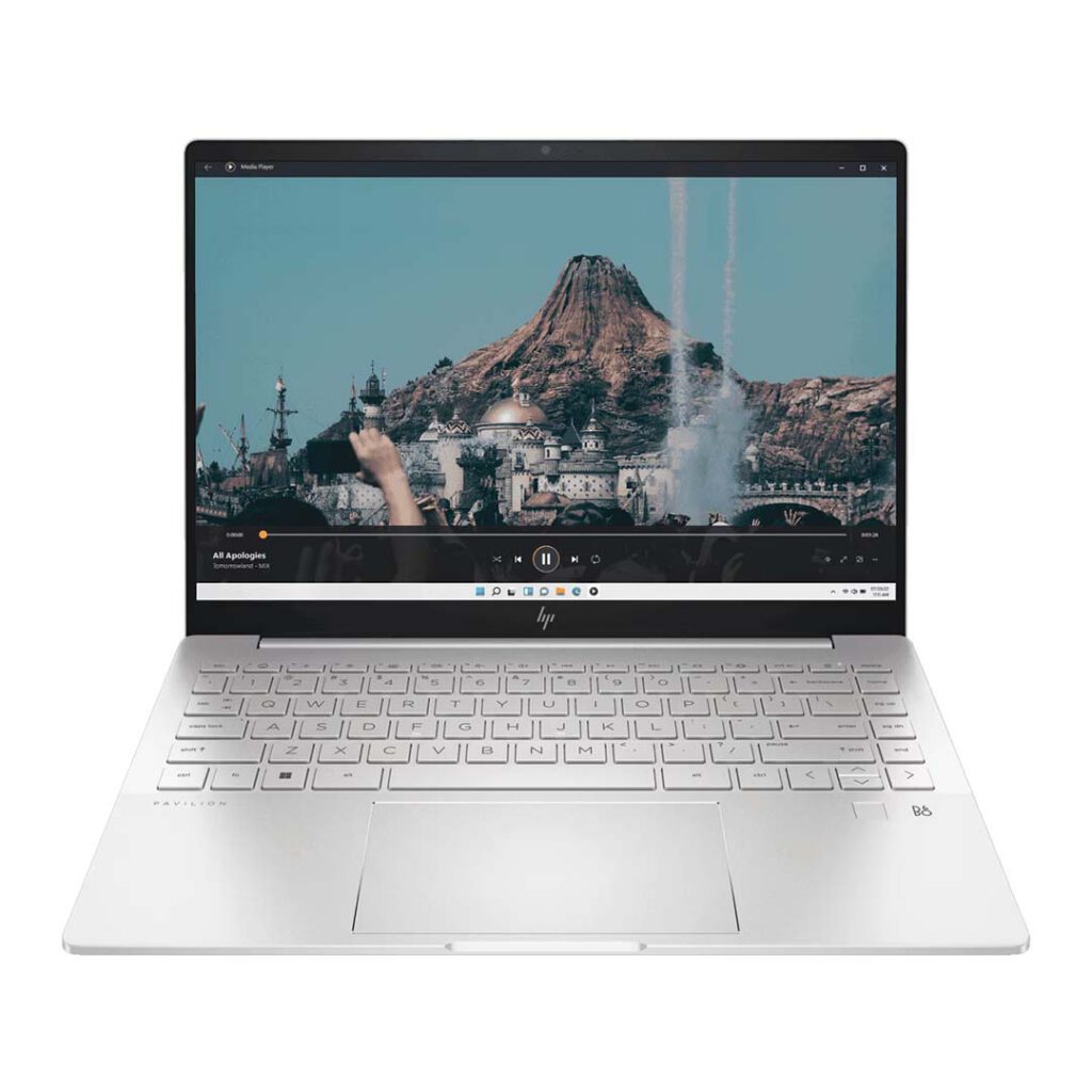 hp pavilion plus core i5 13th gen front view