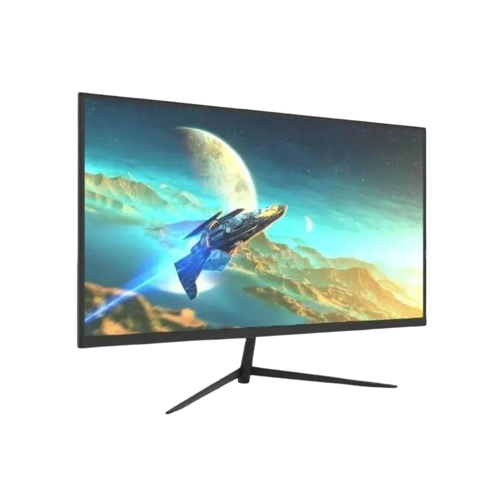 hitech 27 inch gaming pc monitor 75hz side view