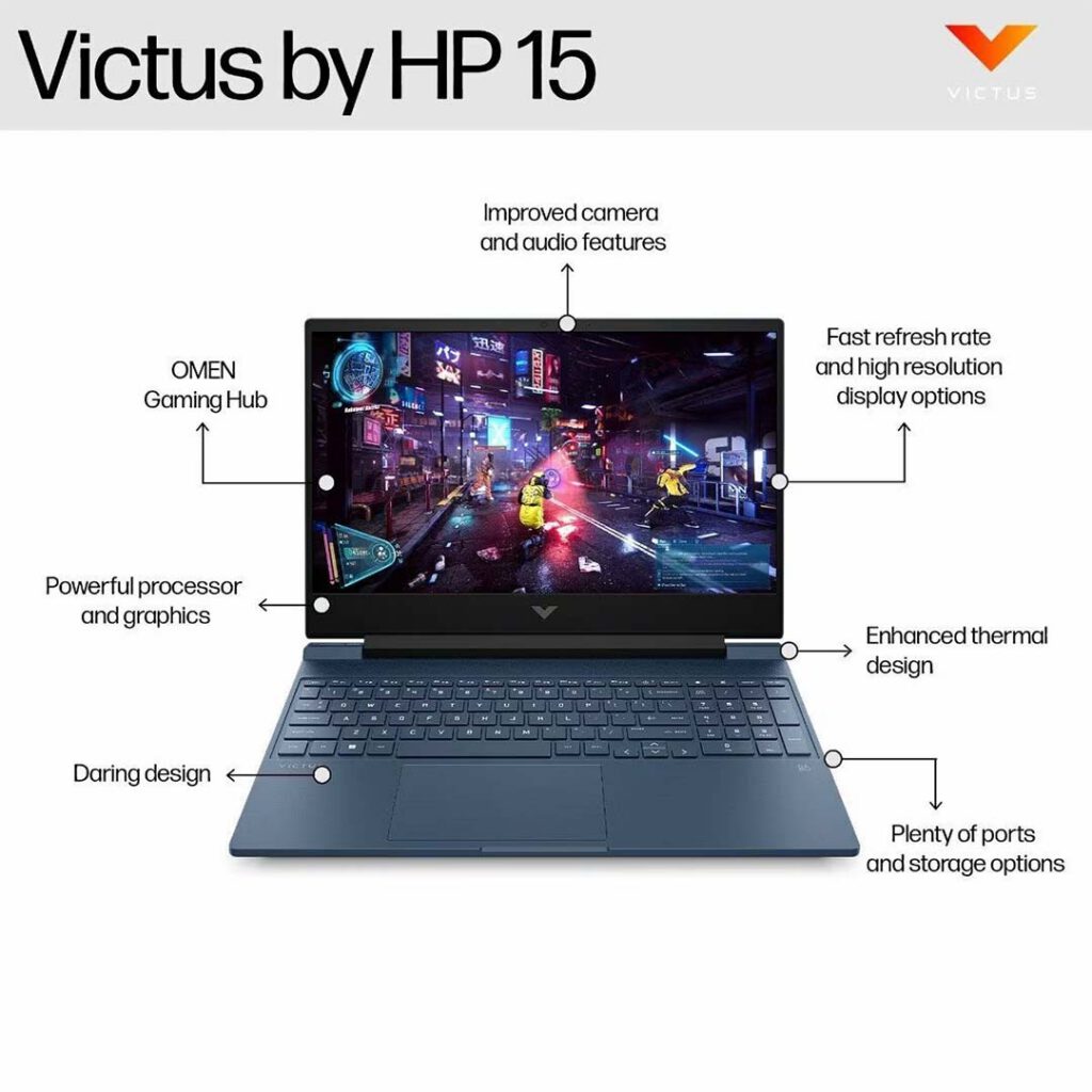hp victus 15 gaming laptop spec