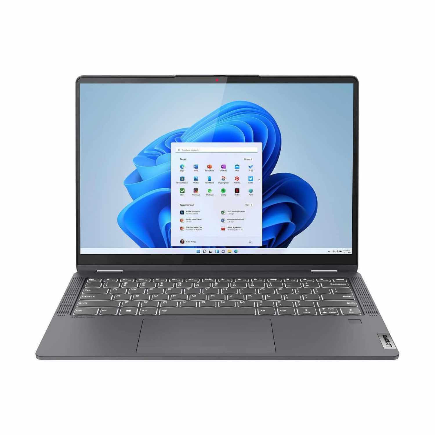 lenovo ideapad flex 5 core i7 12th gen front view