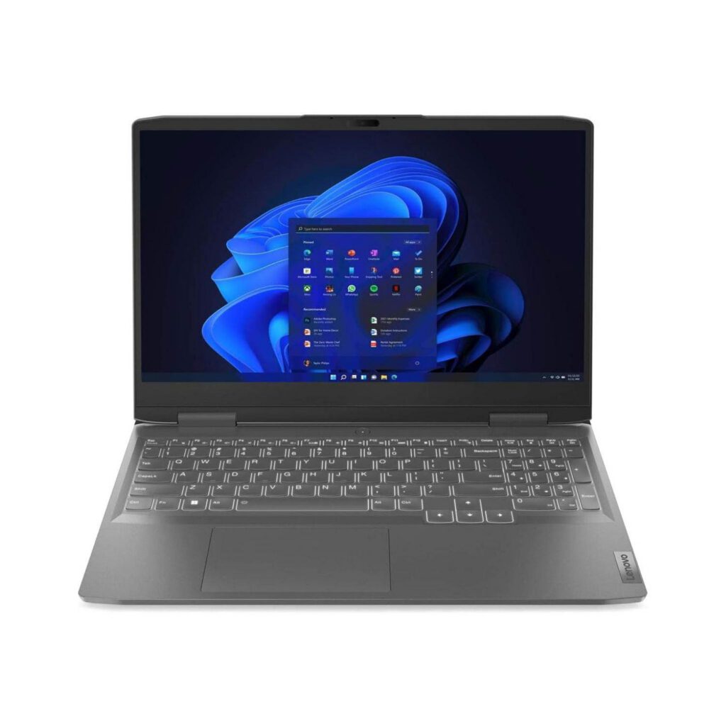 lenovo loq ryzen 7 front view