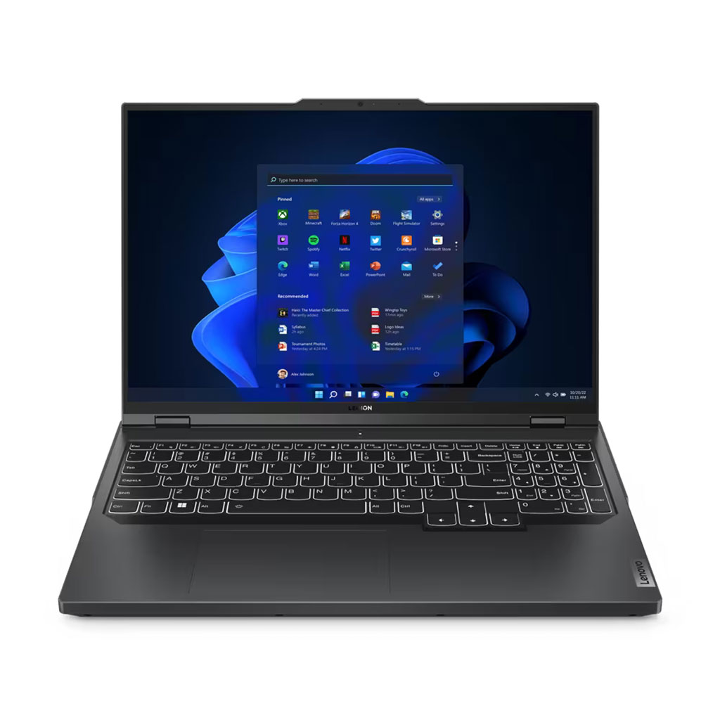lenovo legion pro 5 16irx8 core i7 13th gen front view