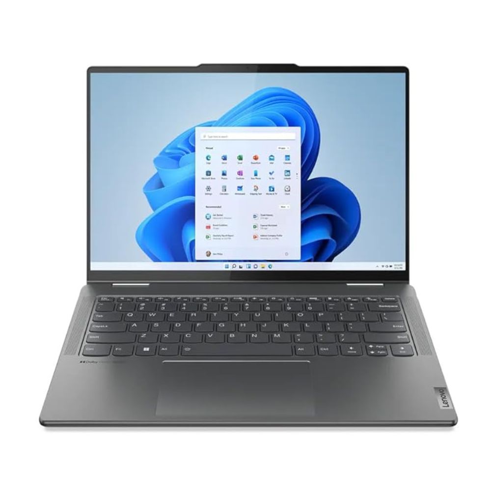 lenovo yoga 7 intel core i5 13th gen front view