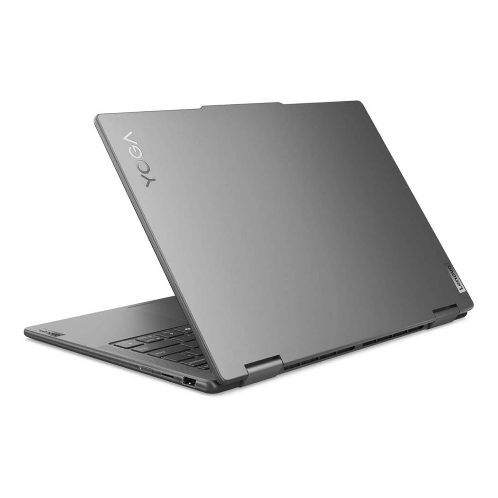 lenovo yoga 7 2 in 1 core ultra 7 right back view