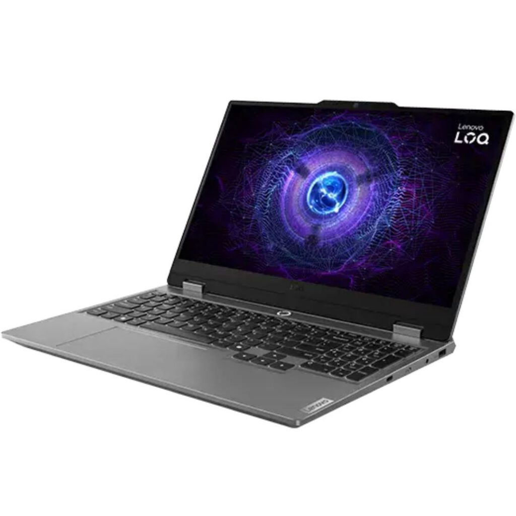 lenovo loq gaming core i5 12th gen right side view