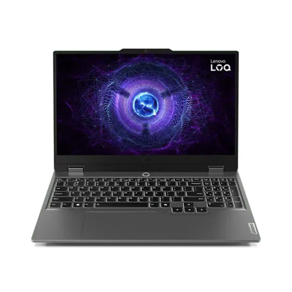 lenovo loq gaming 2025 core i7 12th gen front view