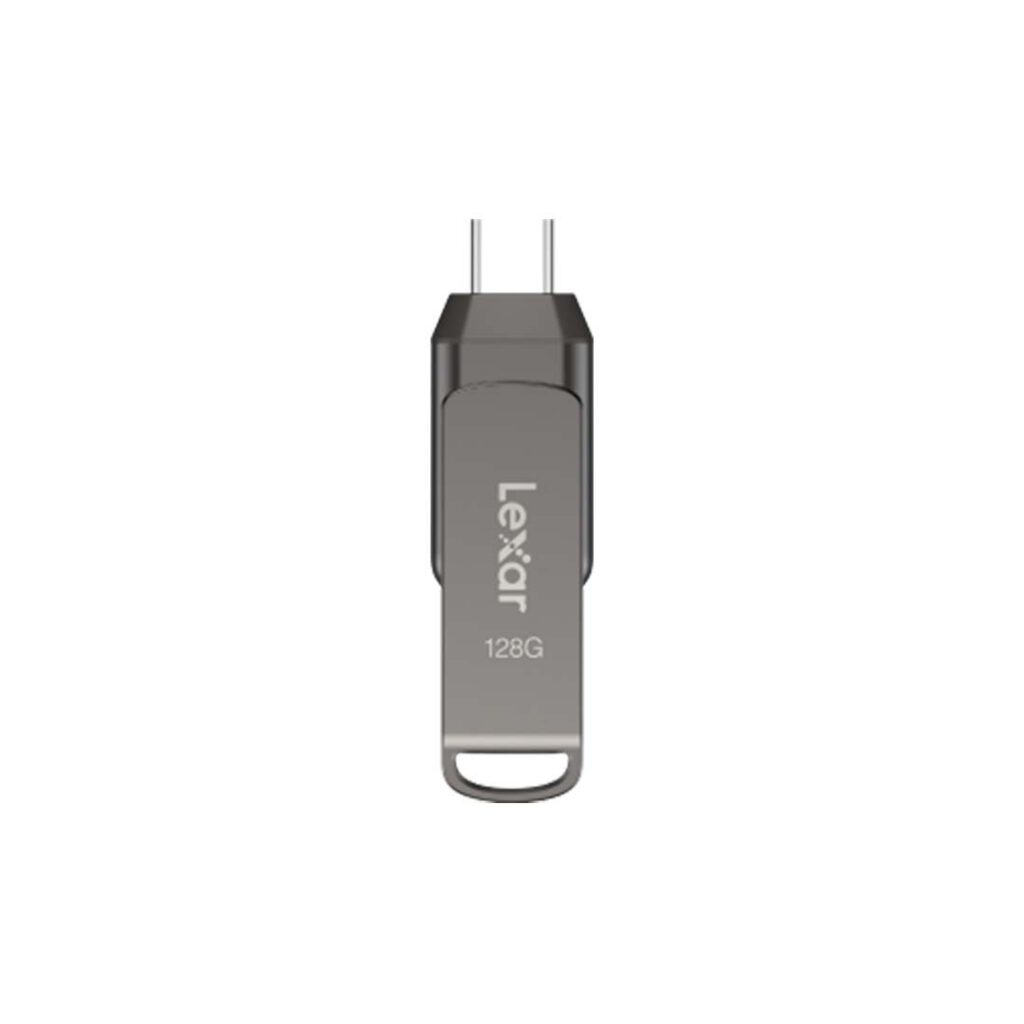 lexar jumpdrive d400 128gb front view