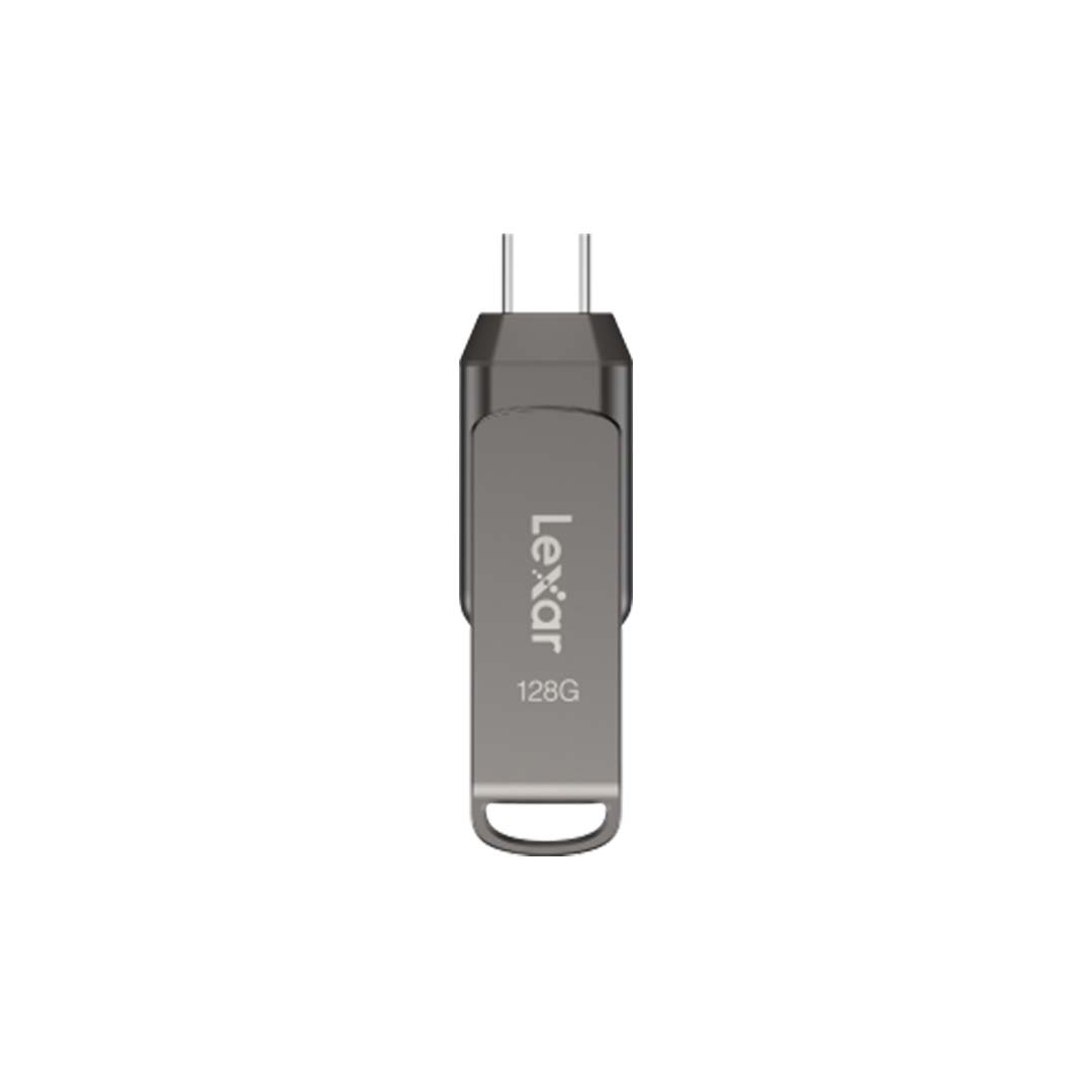 lexar jumpdrive d400 128gb front view