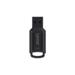 Lexar®-JumpDrive®-V400-USB-3.0-Flash-Drive-Front-Black