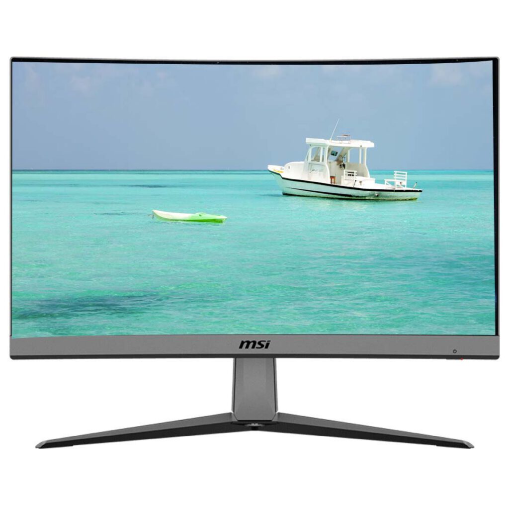 msi mag artymis 242c monitor front view