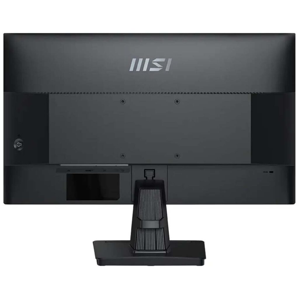 msi pro mp275 27 inch monitor back view