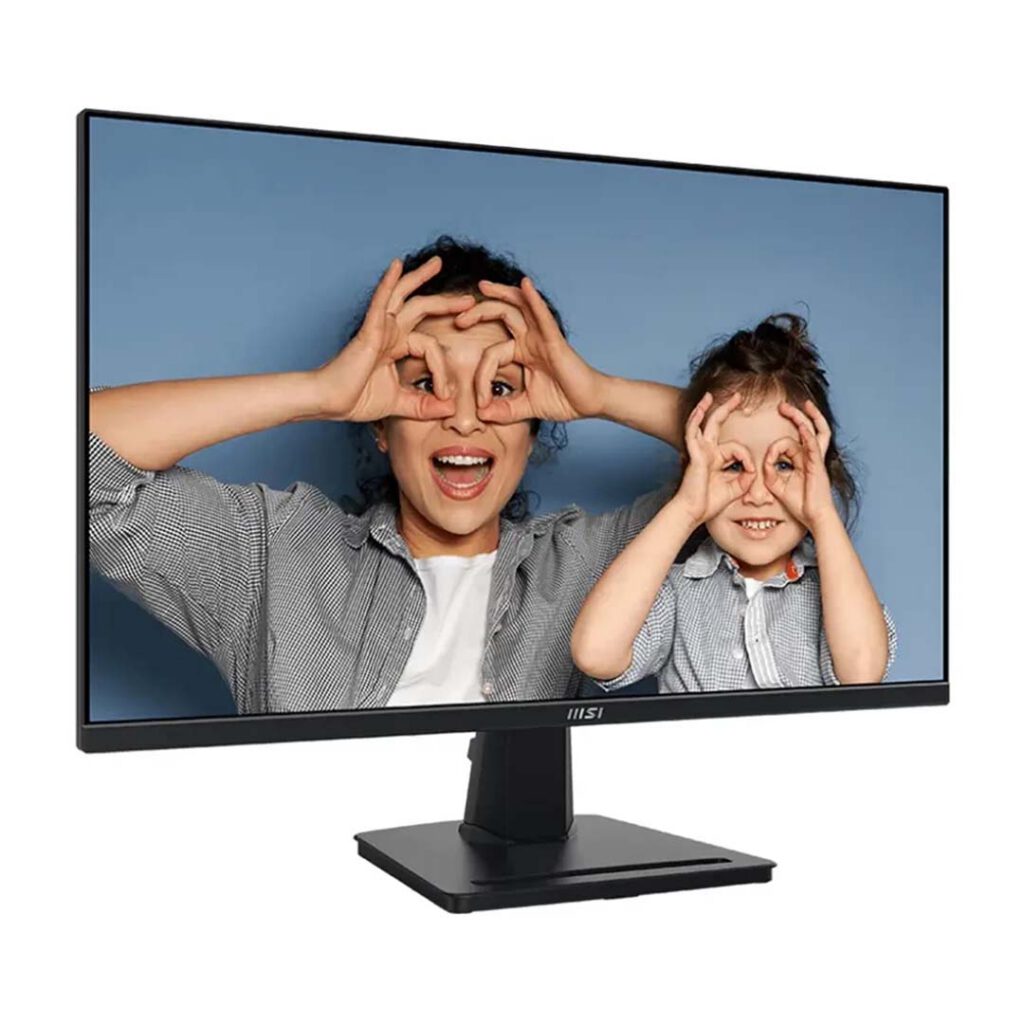 msi pro mp275 27 inch monitor left side view