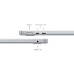 macbook air m3 ports view