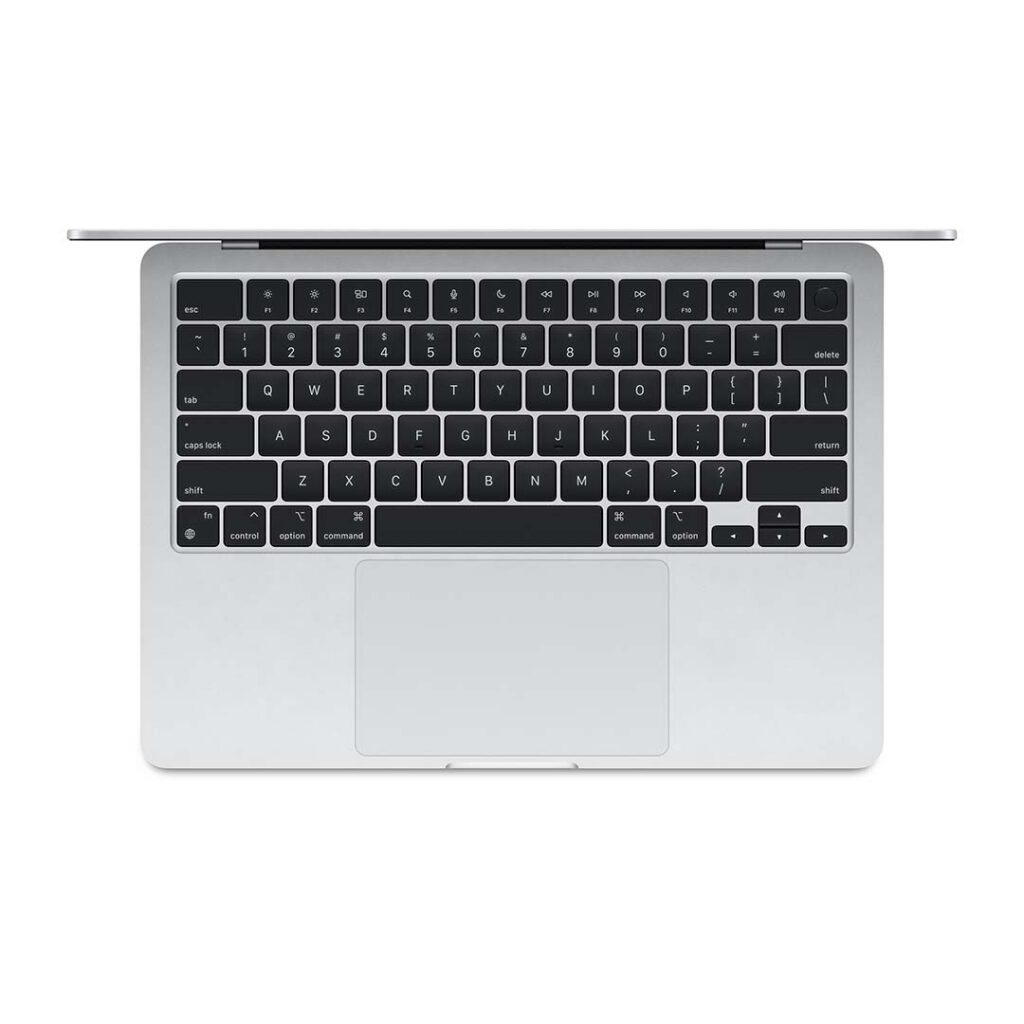 macbook air m3 top view