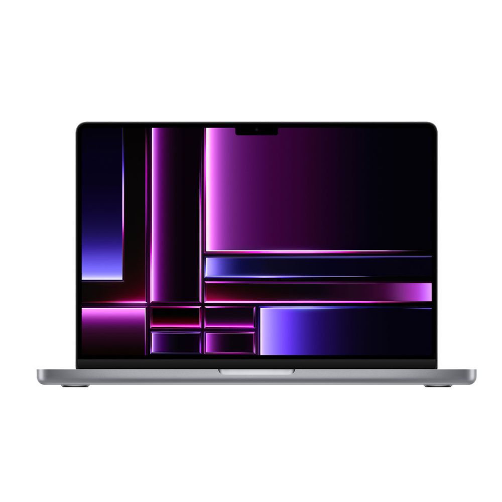 apple macbook pro m2 pro chip front view