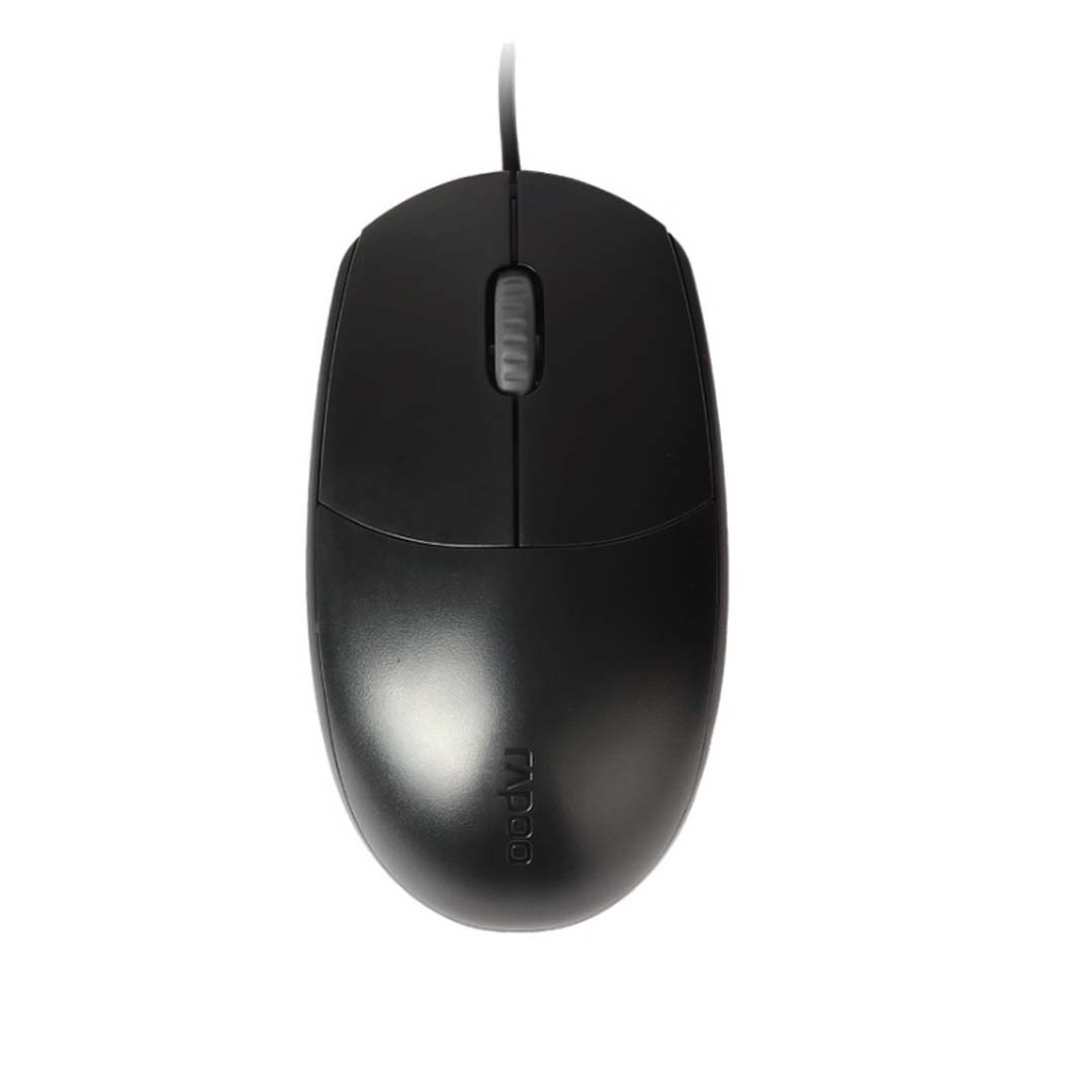 Rapoo N100C Wired Optical Mouse – TYPE C | 1600 DPI