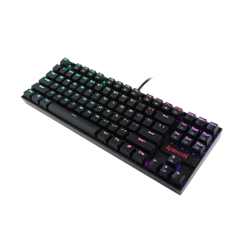 redragon k552 kumara mechanical gaming keyboard top right view