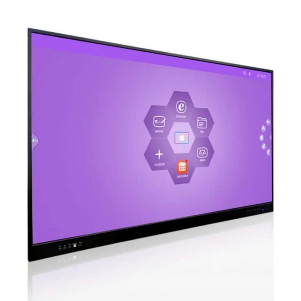 riotouch lt65 smart board left side view