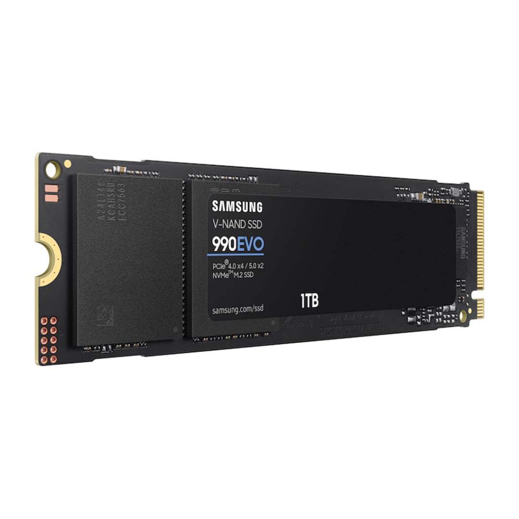 samsung 990 evo ssd 1tb side