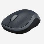logitech wireless mouse right side view