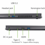 acer aspire 14 core i5 120u both side ports
