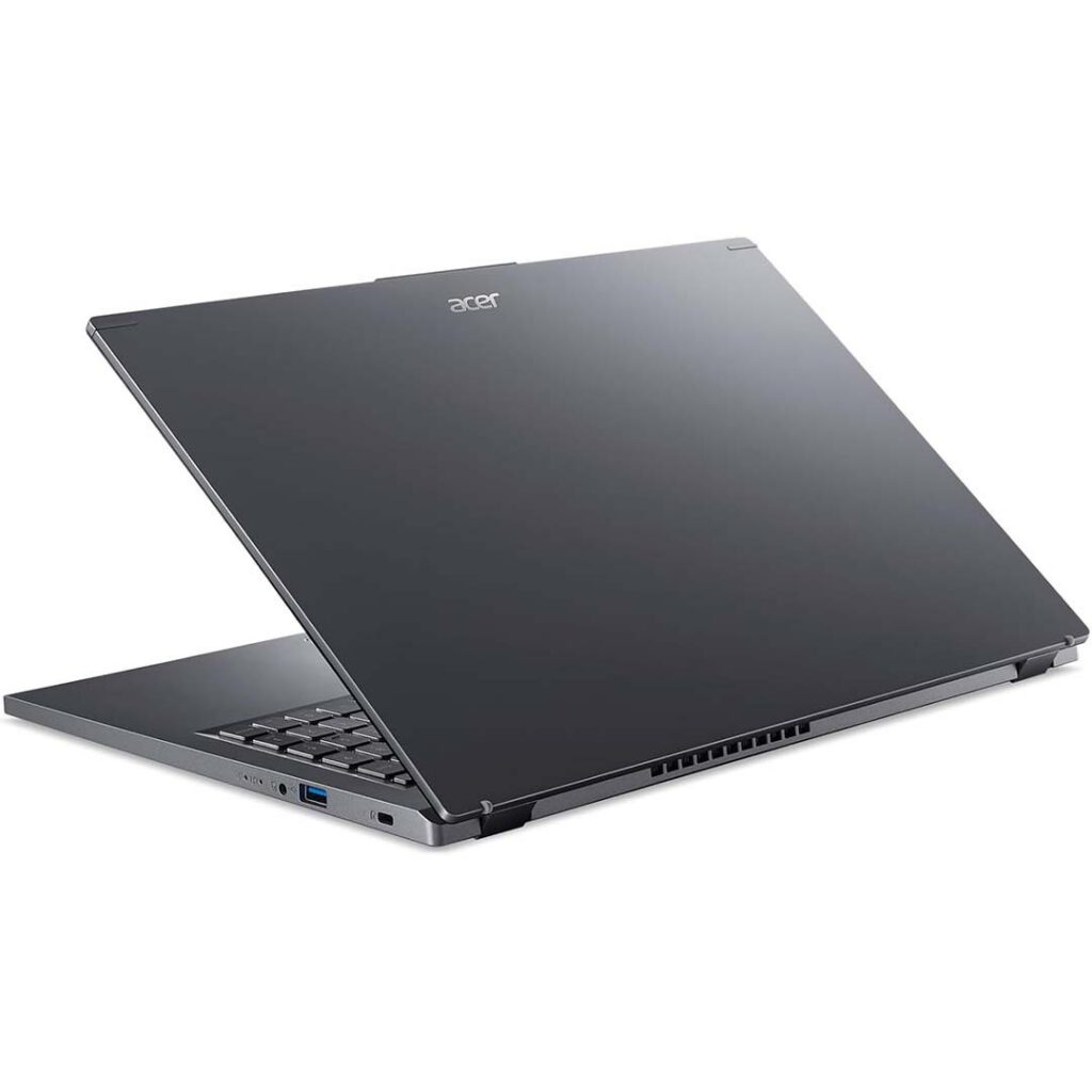 acer aspire 15 ryzen 5 right back view