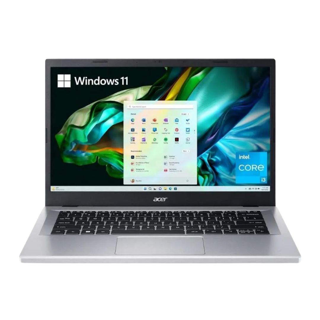 acer aspire 3 14 i3 13th gen n305 front view