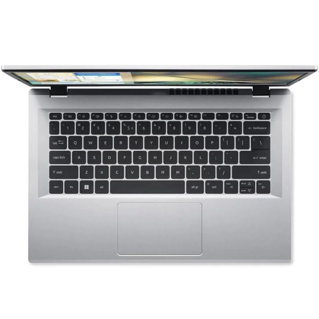 acer aspire 3 14 i3 13th gen n305 top view