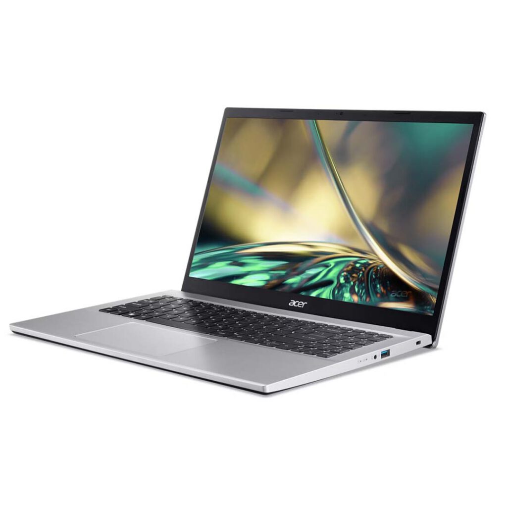 acer aspire 3 core i7 12th gen right side view