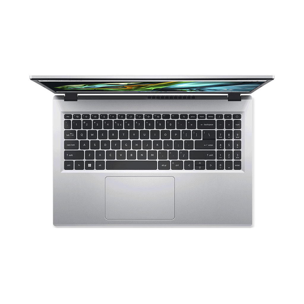 acer aspire 3 ryzen 3 top view