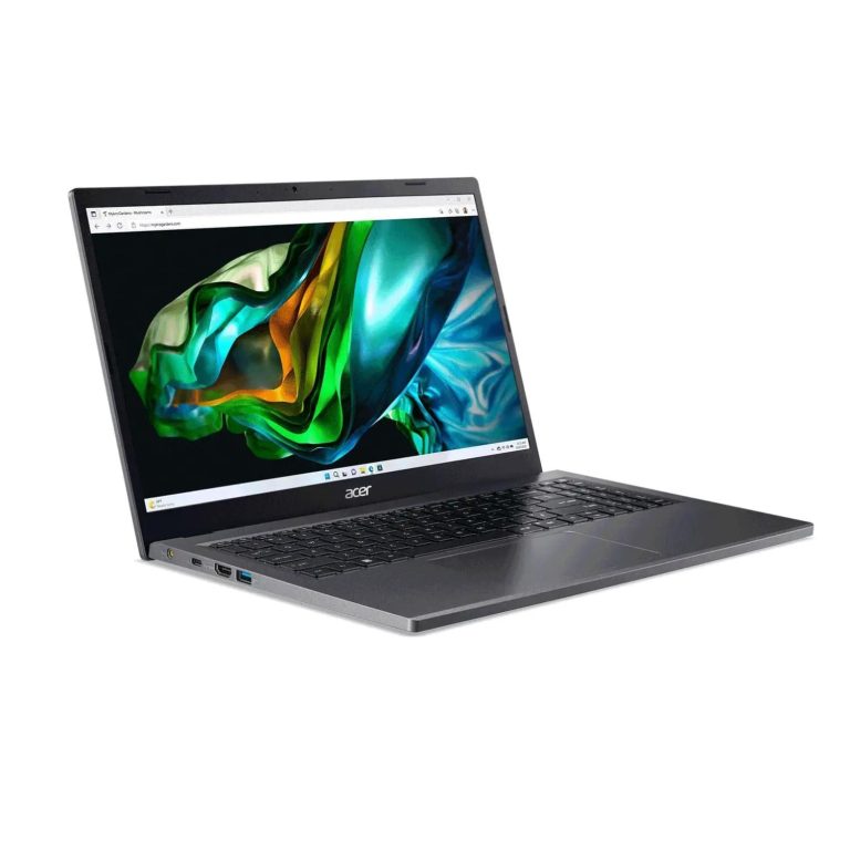 acer aspire 5 14 core i7 13th gen left side view
