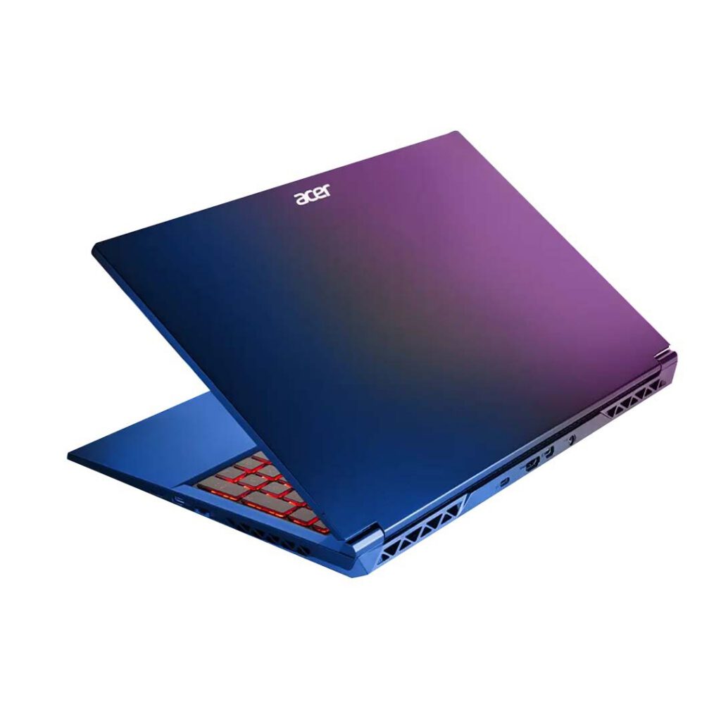 acer aspire 7 core i5 13th gen right back view