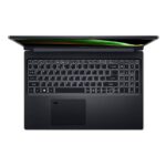 acer aspire 7 ryzen 5 5500u in nepal top view