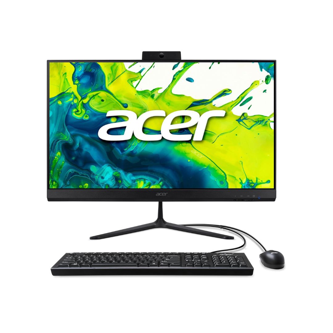acer aspire c24 all in one core i3 13th gen front setup