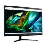 acer aspire c24 all in one 24 inch desktop left side view