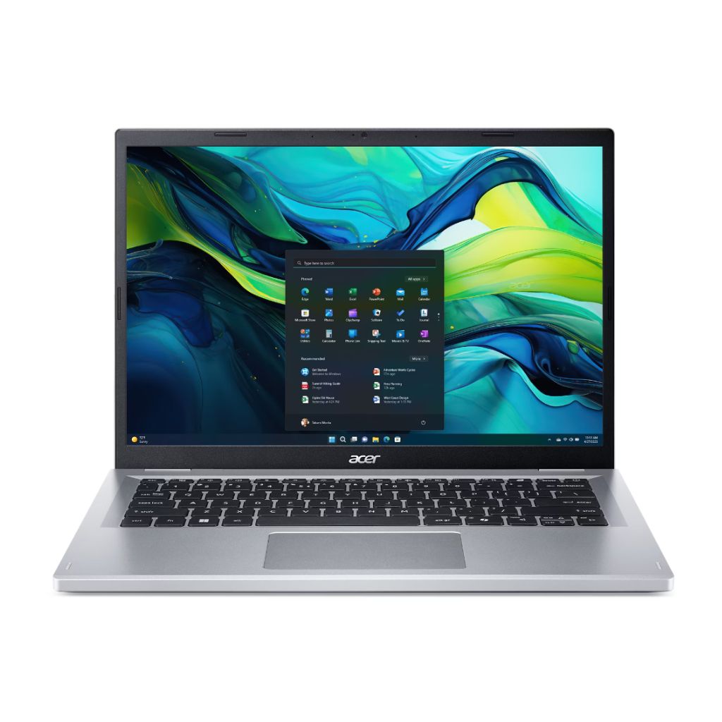 acer aspire go 14 ryzen 5 front view