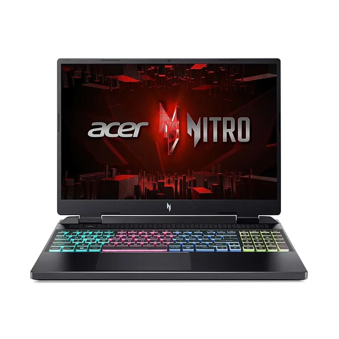 acer nitro 16 gaming ryzen 7 front view