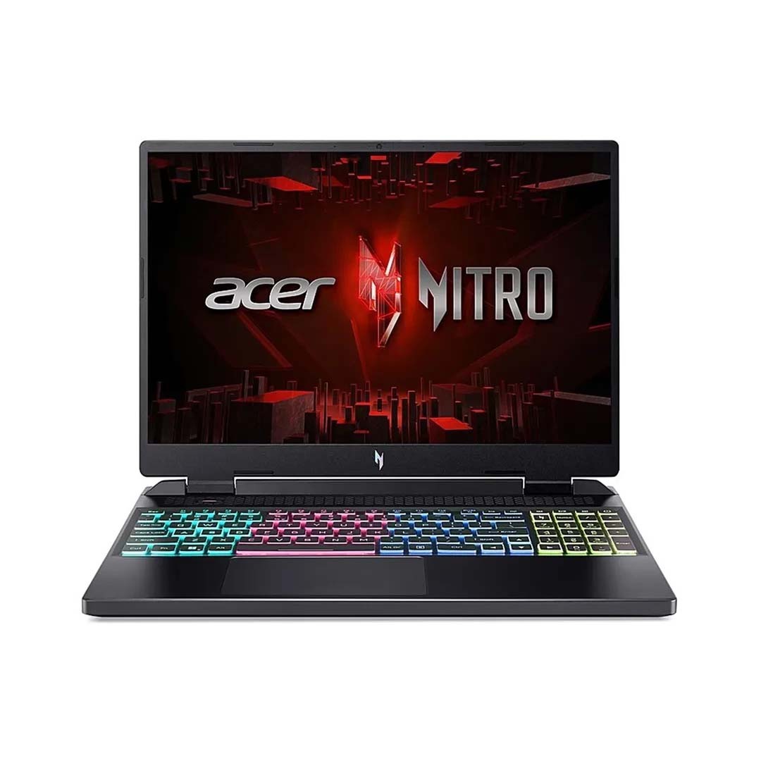 acer nitro 16 gaming 2025 ryzen 7 front view