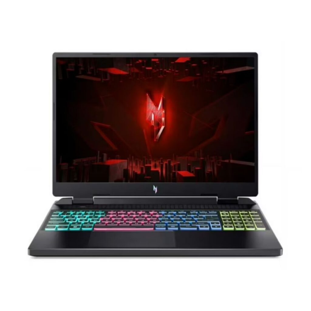 acer nitro 16 gaming 2025 ryzen 7 front view