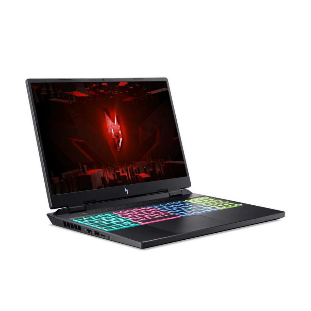 acer nitro 16 gaming 2025 ryzen 7 left view