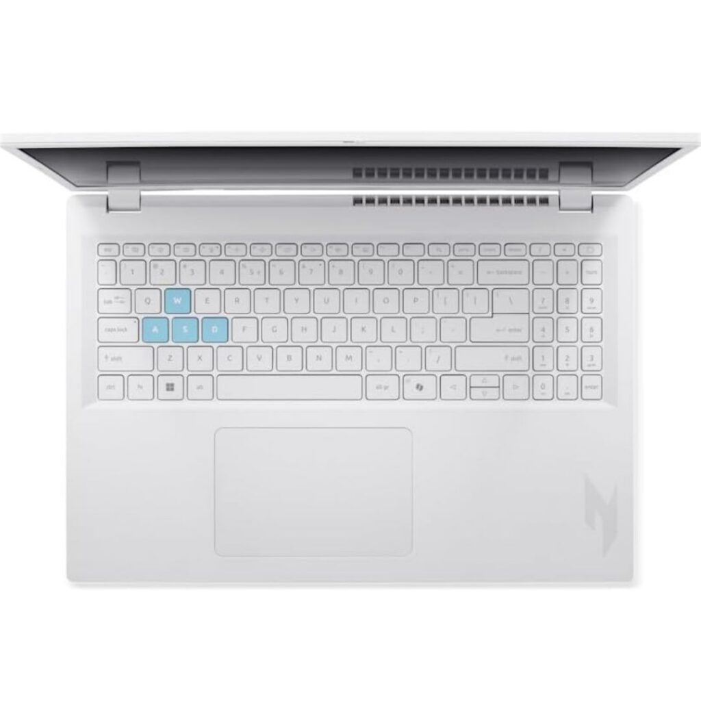 acer nitro lite 16 gaming core i7 top view