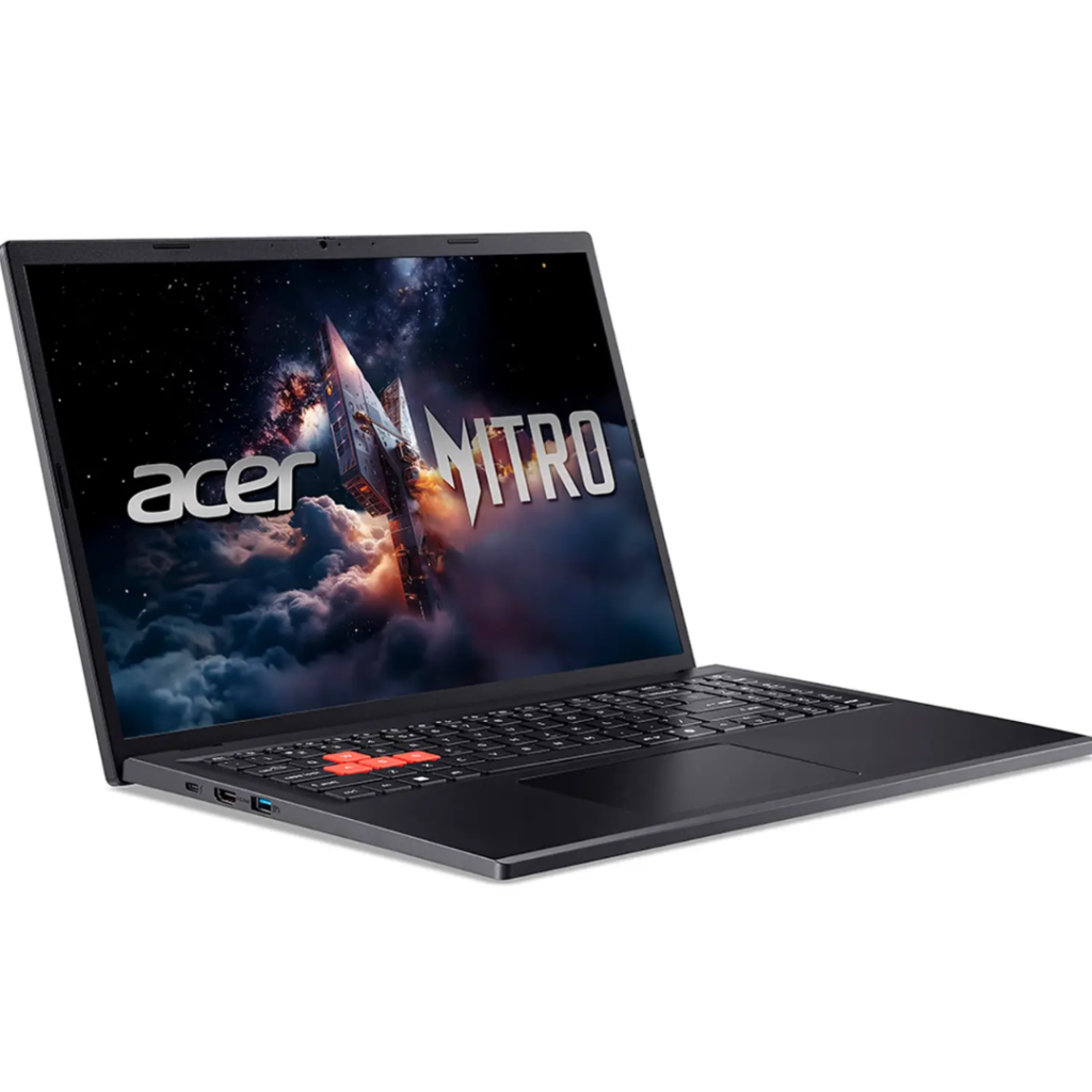 acer nitro lite 16 gaming left view