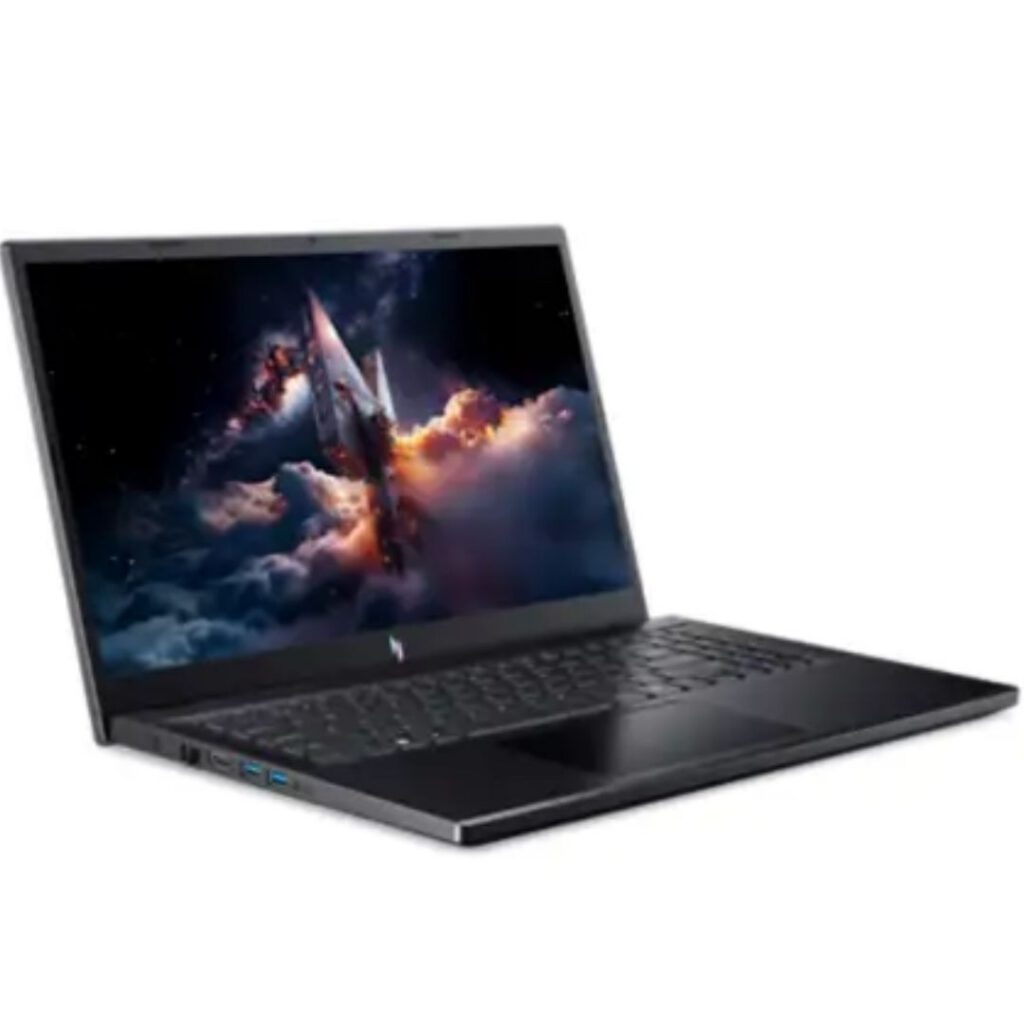 acer nitro v15 gaming core i5 left side view