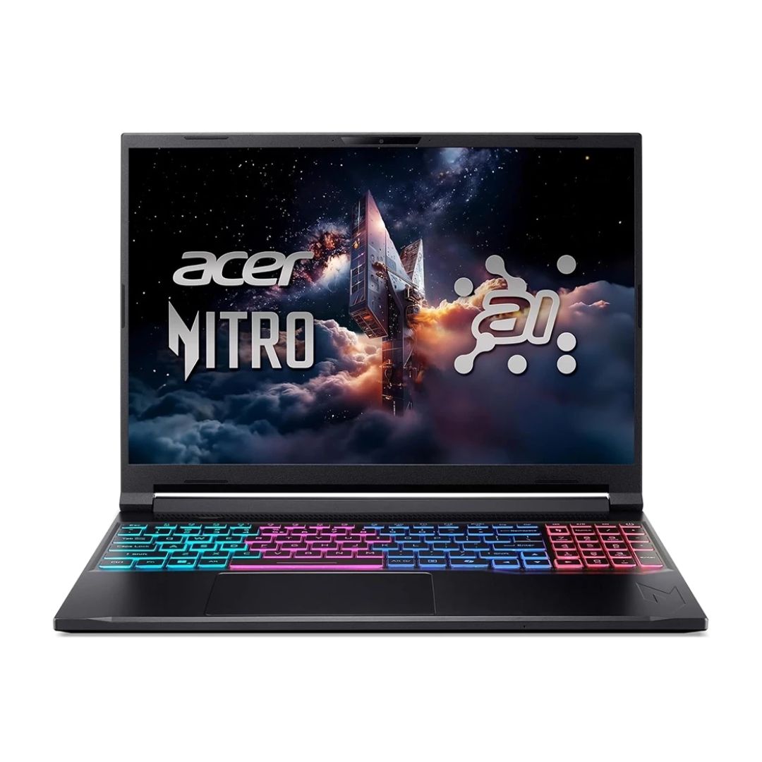 acer nitro v 16s ryzen 7 front view