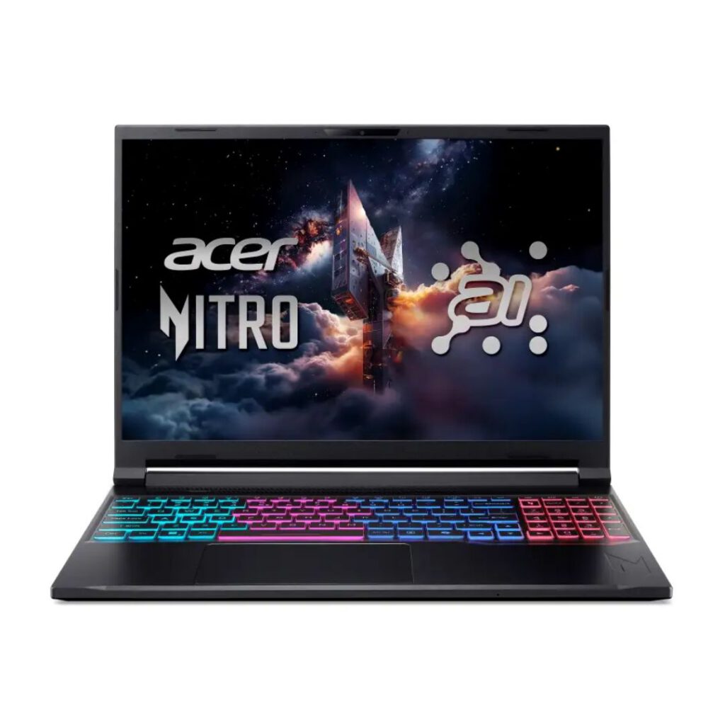 acer nitro v 16s ryzen 7 front view