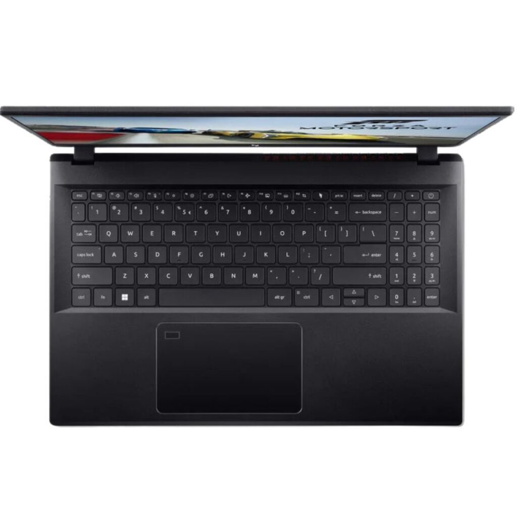 acer nitro v15 gaming 2025 core i5 top view