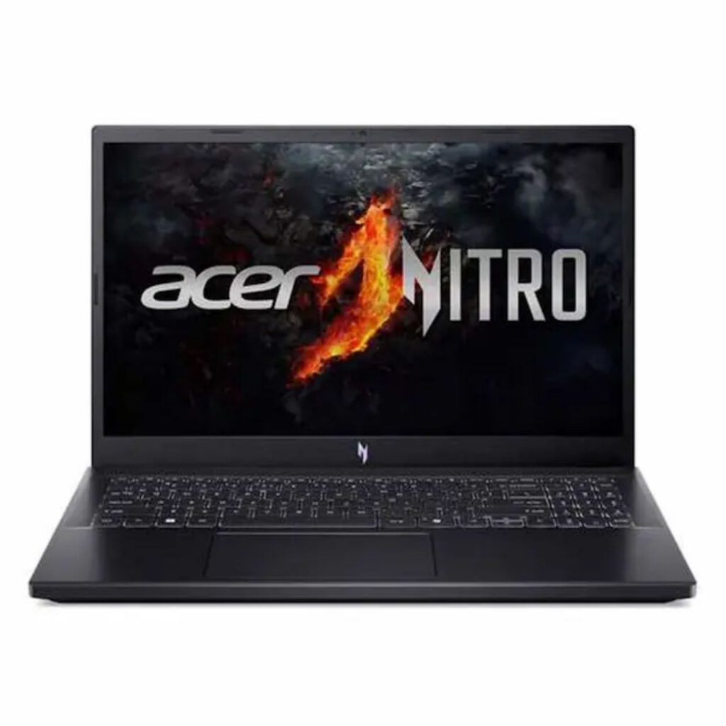 acer nitro v15 gaming ryzen 5 front view