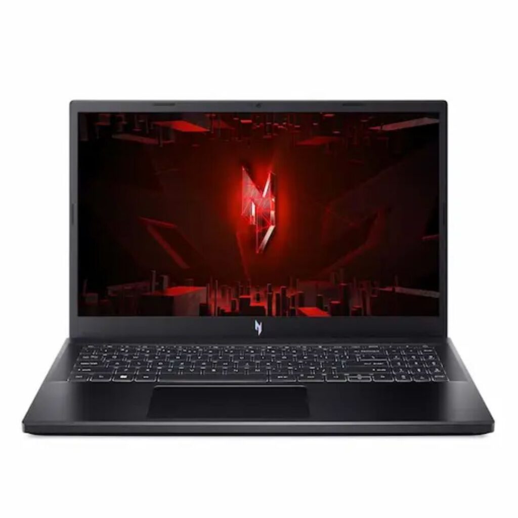 acer nitro v15 gaming core i5 front view