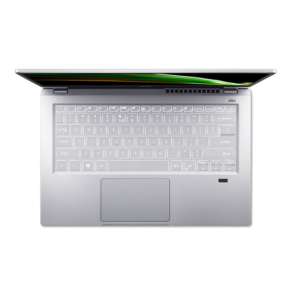 acer swift 3 core i5 12th gen top view